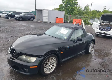 2001 BMW Z3 3.0I from USA, damaged, VIN WBACN53411LJ59066